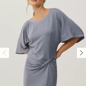 Daily Practice by Anthropologie Side Twist Mini T-Shirt Dress